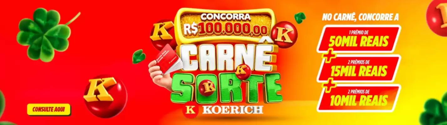 Lojas Koerich (válido até 11-08)