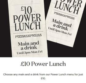 Pizza Express leaflet Page 2