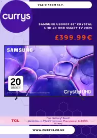 Currys PC World leaflet Page 1