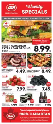 IGA flyer (valid until 16-07)