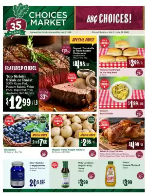 Choices Market flyer (valid until 15-07)