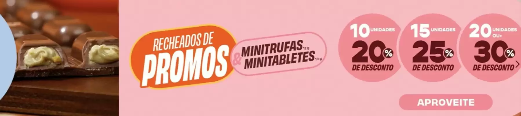 Chocolates Brasil Cacau (válido até 11-08)