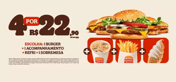 Catálogo Burger King Página 1