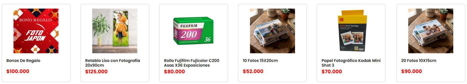 Catálogo Foto Japón Página 2