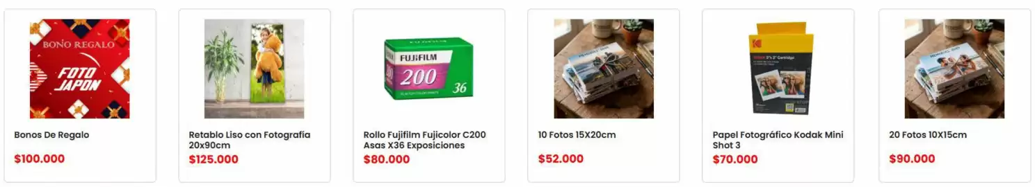 Catálogo Foto Japón Página 2