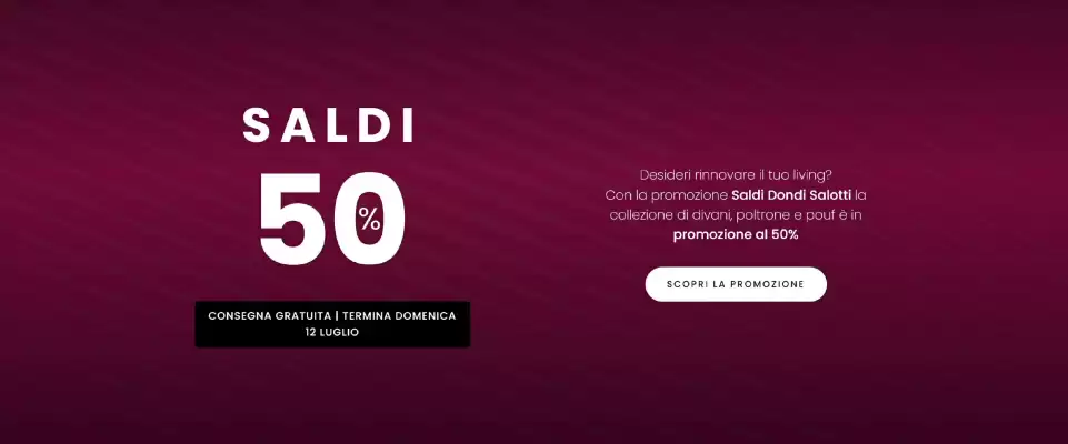Dondi Salotti (valido fino al 12-07)