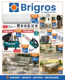 Volantino Brigros Pagina 1: Rhütten San Air Climatizzatori €12,90, Avvolgitubo retrattile da parete €59,00