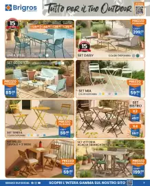 Volantino Brigros Pagina 7: Set Mia €59,90, Set Vittoria Acacia Sbiancata €199,00
