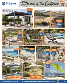 Volantino Brigros Pagina 9: Lettino Chiara €129,00, Lettino Share €129,00