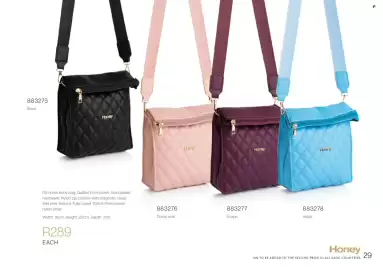 Honey Fashion Accessories catalogue Page 31