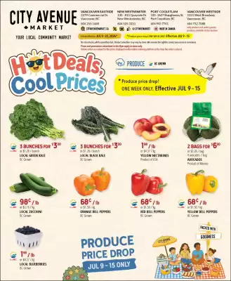 City Avenue Market flyer (valid until 22-07)