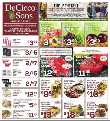 DeCicco & Sons weekly ad