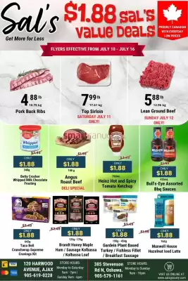 Sal's Grocery flyer (valid until 16-07)