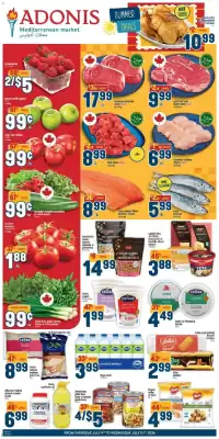 Marché Adonis flyer