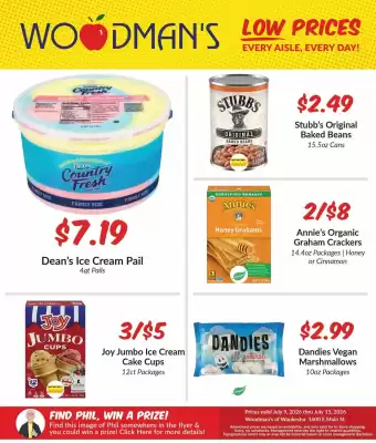 Woodman's (valid until 15-07)