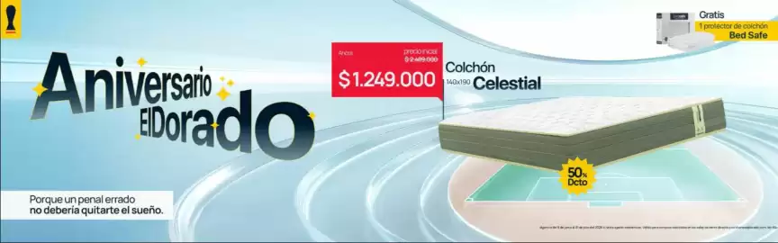 Catálogo Colchones El Dorado Página 1
