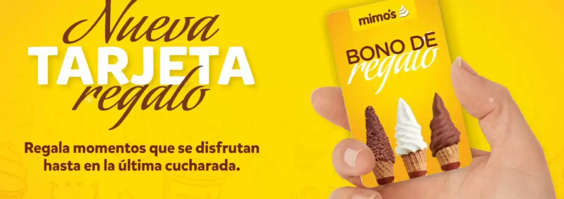 Helados Mimo's (válido hasta 2-08)