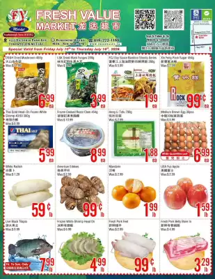 Fresh Value flyer (valid until 17-07)