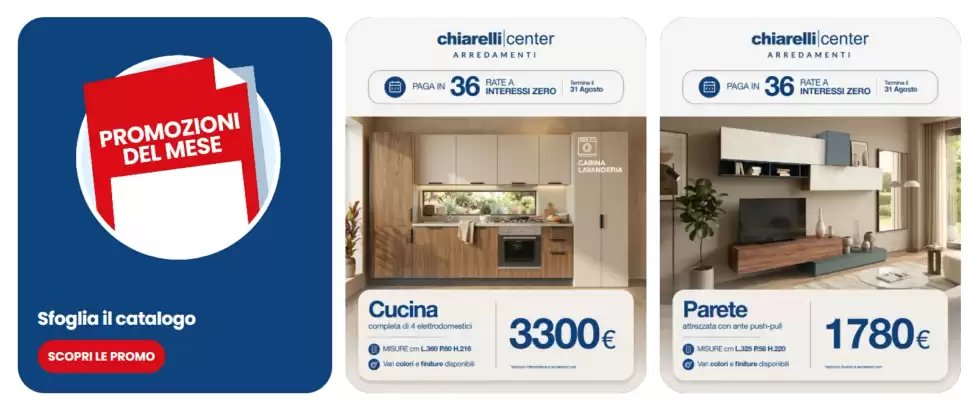 Chiarelli Center (valido fino al 31-08)