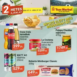 Tom Market akciós újság Oldal 1