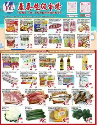 Tone Tai Supermarket flyer