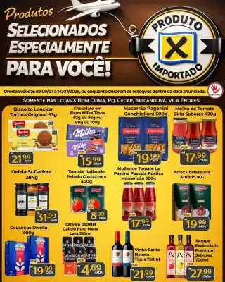 Folheto X Supermercados (válido até 14-07)