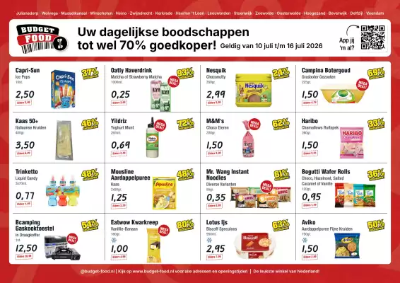 Budget Food (geldig t/m 16-07)