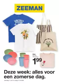 Zeeman folder week 28 Pagina 1