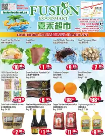Fusion Supermarket flyer week 28 Page 1