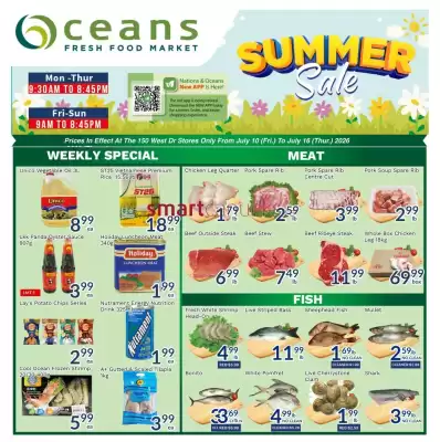 Oceans Fresh Food Market flyer (valid until 16-07)