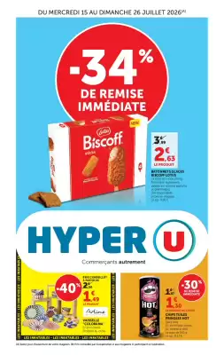 Hyper U (valable jusqu'au 26-07)