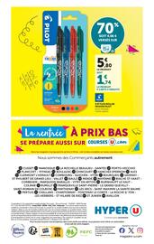 Catalogue Hyper U | La rentrée à prix bas page 40