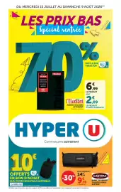 Catalogue Hyper U | La rentrée à prix bas page 1