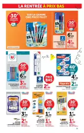 Catalogue Hyper U | La rentrée à prix bas page 21