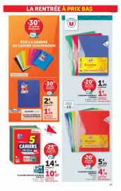 Catalogue Hyper U | La rentrée à prix bas page 25