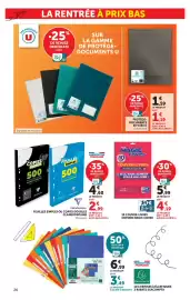 Catalogue Hyper U | La rentrée à prix bas page 26