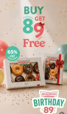 Krispy Kreme (valid until 13-07)