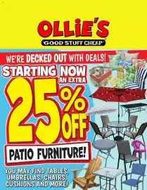 Ollie's weekly ad week 28 Page 1
