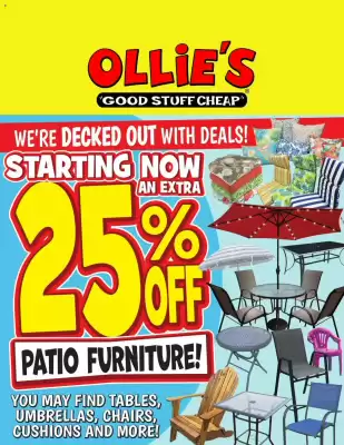 Ollie's weekly ad (valid until 17-07)