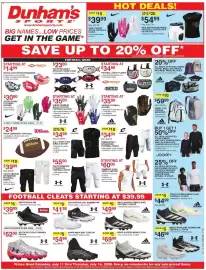 Dunham's Sports weekly ad week 28 Page 1