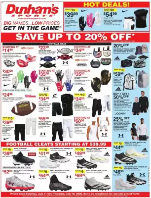 Dunham's Sports (valid until 16-07)