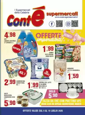 Volantino Conté Supermercati (valido fino al 19-07)