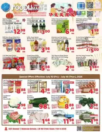 Foody Mart flyer week 28 Page 1