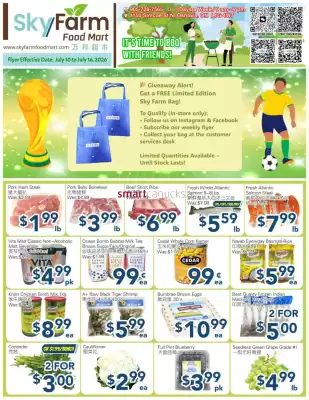 SkyFarm Food Mart (valid until 16-07)