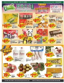 Btrust Supermarket flyer week 28 Page 1