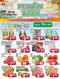 Fusion Supermarket flyer week 28 Page 1