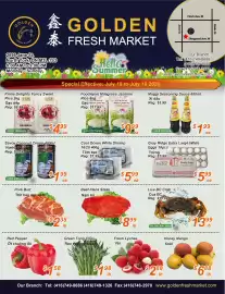 Golden Fresh Market flyer week 28 Page 1