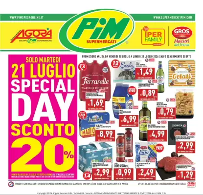 Agorà (valido fino al 20-07)