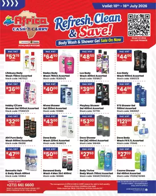 Africa Cash and Carry (valid until 16-07)