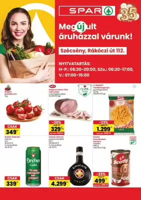 Spar akciós újság (érvényes eddig: 22-07)